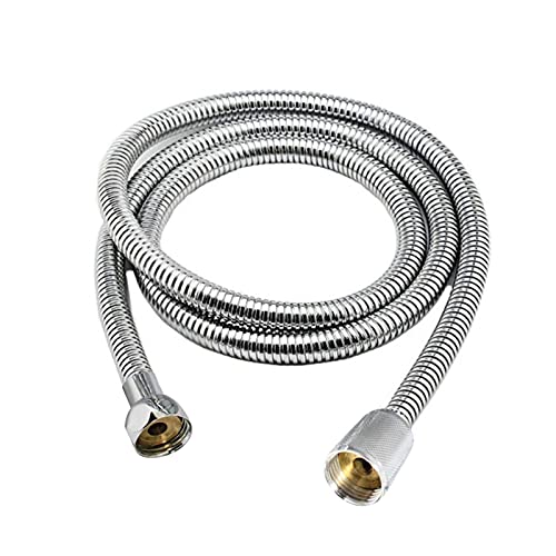 Edelstahlrohr, Duschkopf, Duschschlauch, Badschlauch, Hardware für Küche, Küche, Wasserpumpe, Herd, Silber 2 m Edelstahlrohr, Duschkopf, Duschschlauch, Badschlauch, Hardware für Küche, Küche, Wasserpumpe, Herd, Silber 2 m von Genérico