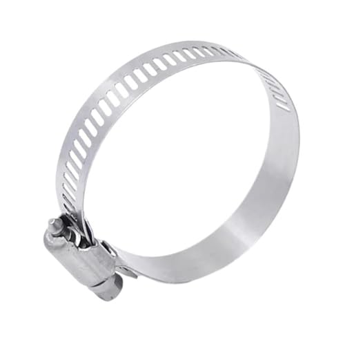 Edelstahlschellen für Wasserrohre, feste und robuste Klemmringe, Kabelbinder (ID18-32 mm, 20 Stück) von Genérico