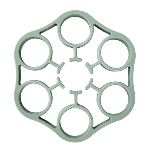 Eierständer zum Kochen - Silikontablett und Dampfgarer für Lebensmittelqualität, Multifunktionaler Eierständer für Topf und Dampfgarer , hitzebeständig Eierständer zum Kochen - Silikontablett und Dampfgarer für Lebensmittelqualität, Multifunktionaler Eierständer für Topf und Dampfgarer , hitzebeständig von Genérico