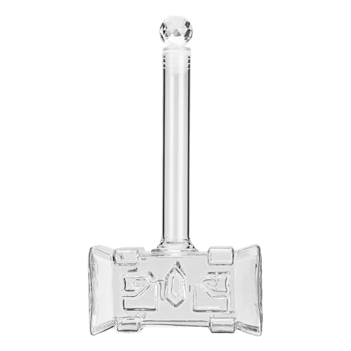 Einzigartige Likörflasche – Eleganter Dekanter für Whisky-Dekanter | Design von Luftstopper-Displays, Verwendung für die Konfiguration des Regals von Genérico