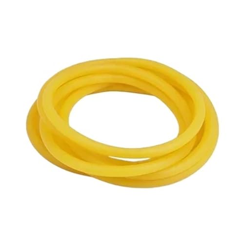 Elastischer Gummischlauch mit Gummiband, Gelb, 5 m, ID 3 mm x Außendurchmesser 5 mm Elastischer Gummischlauch mit Gummiband, Gelb, 5 m, ID 3 mm x Außendurchmesser 5 mm von Genérico