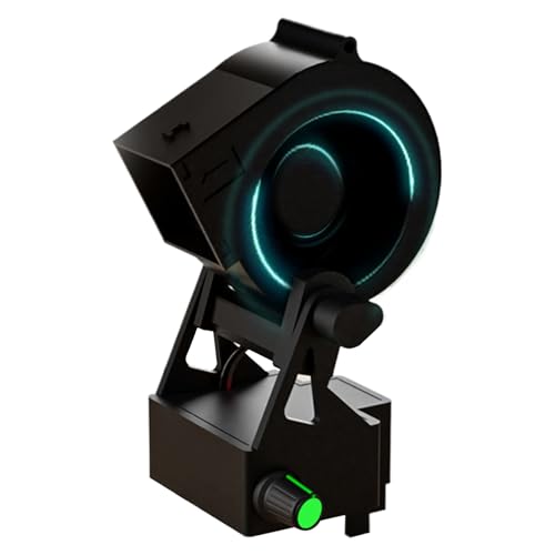 Elektrischer Laubbläser, kabellos, 3800 U/min, kabellos, Luftventilator, Staubreiniger mit kontinuierlicher Geschwindigkeitskontrolle für die Reinigung der , PC, Camping, Büro von Genérico