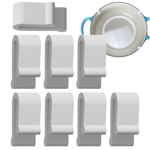 Emaille-Schutzclips für Ofendeckel, Stoßfänger-Clips zum Schutz des Ofendeckels – 8 x für Küchenutensilien Emaille-Schutzclips für Ofendeckel, Stoßfänger-Clips zum Schutz des Ofendeckels – 8 x für Küchenutensilien von Genérico