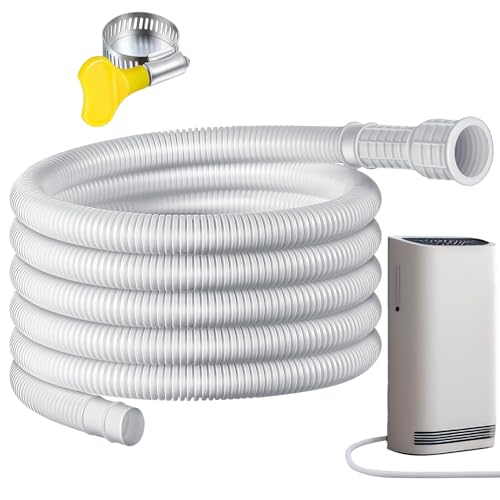 Entfeuchtungsschlauch für Luftentfeuchter, Ablaufschlauch für Luftentfeuchter, 3 m, AC-Ablaufschlauch mit zuschneidbarem Gummiadapter, Ersatzschlauch für Entfeuchter Entfeuchtungsschlauch für Luftentfeuchter, Ablaufschlauch für Luftentfeuchter, 3 m, AC-Ablaufschlauch mit zuschneidbarem Gummiadapter, Ersatzschlauch für Entfeuchter von Genérico