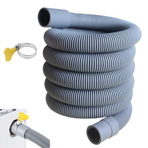 Entwässerungsschlauch für Luftentfeuchter, dicker Ablaufschlauch mit Gummiadapter und Anschlussklemme, Ersatz für die meisten Entwässerungsschlauch für Luftentfeuchter, dicker Ablaufschlauch mit Gummiadapter und Anschlussklemme, Ersatz für die meisten von Genérico