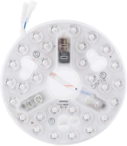Ersatz-LED-Deckenventilator, 15 W, 3CCT, dimmbar, Modernisierungsset mit Speicherfunktion, Aluminiumbasis, kompatibel mit den meisten Ventilatoren von Genérico
