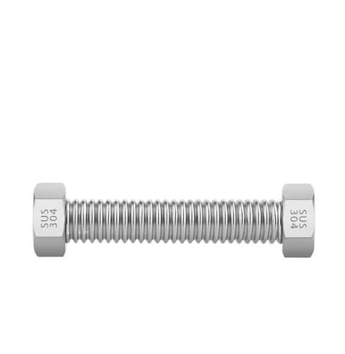 Explosionsgeschützter Edelstahl Wellschlauch 1 Zoll für hohen Druck (50 cm)) von Genérico