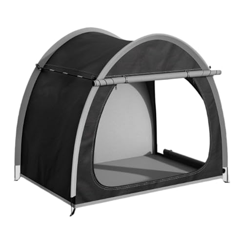 Fahrrad- und Motorradaufbewahrungszelt: Langlebiger Outdoor-Schutz, tragbarer wetterfester Geräteschrank | Sun Shield, Staubbarriere für Hinterhof, P von Genérico