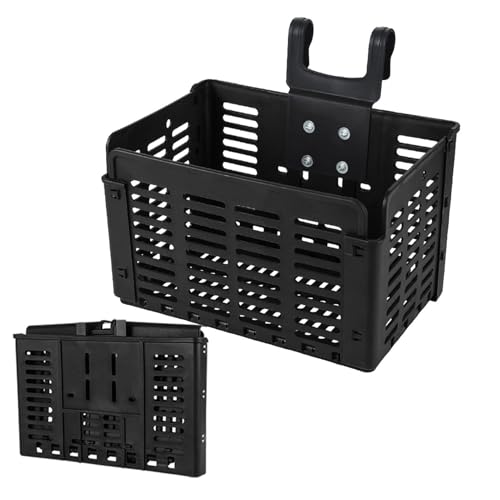 Fahrradkorb - Narbenkorb vorne | Faltbare Fahrradbox, abnehmbare Motorradbox, Aufbewahrungsbox für Zahnräder, Lenkerkörbe Fahrradkorb - Narbenkorb vorne | Faltbare Fahrradbox, abnehmbare Motorradbox, Aufbewahrungsbox für Zahnräder, Lenkerkörbe von Genérico