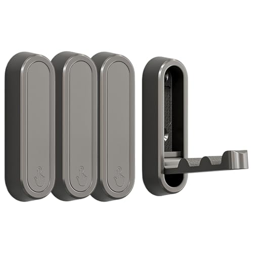 Faltbare Wandhaken, Wand-Kleiderhaken, Aufbewahrungshaken | Moderner dekorativer Handtuchhalter zur Organisation von Mänteln, Schlüsseln, Taschen im Schlafzimmer, Flur, Eingang, Küche von Genérico