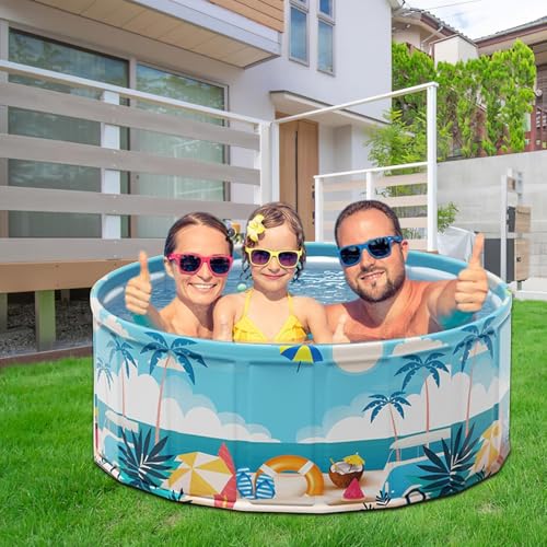 Faltbarer Pool für Kinder, abnehmbarer Außenpool für den Garten, schnelle Montage, Spaß im Freien für Kinder im Garten und auf der Terrasse Faltbarer Pool für Kinder, abnehmbarer Außenpool für den Garten, schnelle Montage, Spaß im Freien für Kinder im Garten und auf der Terrasse von Genérico