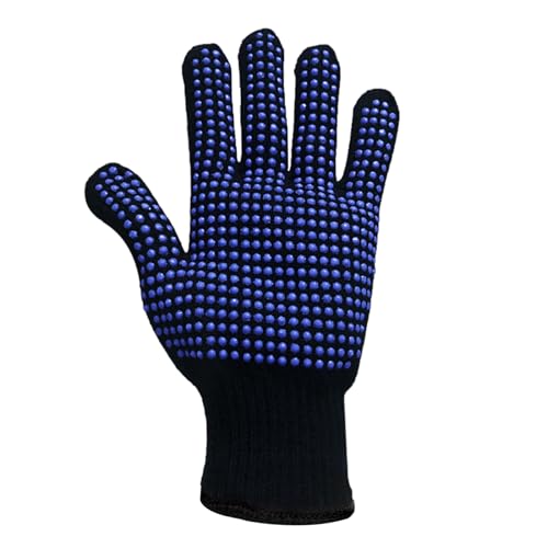 Feuerfeste Ofenhandschuhe, hitzebeständige Grillhandschuhe, Grillhandschuhe, hitzebeständige Küchenhandschuhe, Feuerhandschuhe, rutschfeste Ofenhandschuhe von Genérico