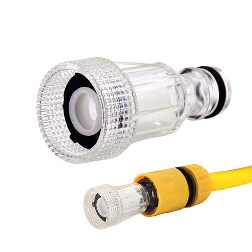 Filter für elektrische Waschmaschine: Gartenschlauch-Eingangsanzeige, Schlauchadapter für Hochdruckreiniger | professionelle Wasserfilterung, Reinigungsausrüstung für Heimwerker von Genérico