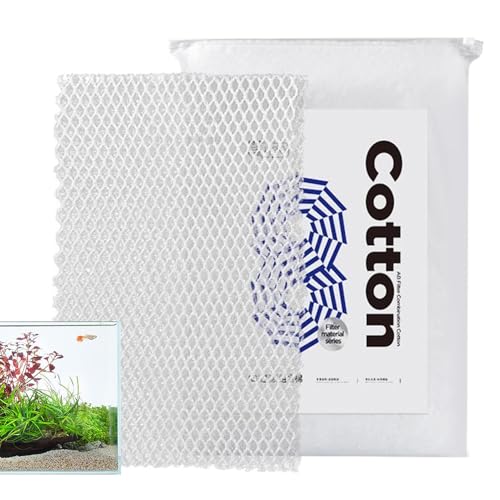 Filtermedien für Aquarien, Filterfaden für Aquarienteiche, Filterfaden für Teiche, zuschneidbare Baumwollfilterpads zur Wasserreinigung von Genérico