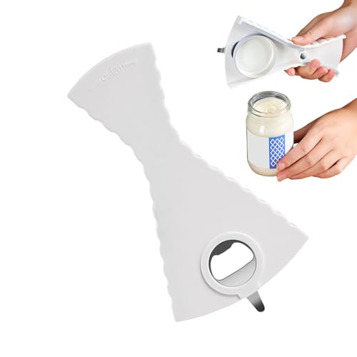 Flaschenöffner in V-Form – Flaschenöffner aus schwerem Metall, ergonomisches Küchenwerkzeug | Platzsparendes Zähler-Design mit mühelosem Griff, vielseitig einsetzbar von Genérico