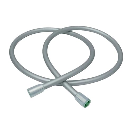 Flexible Silikon-Duschdüse, explosionsgeschützter Duschschlauch, 1,5 m, 1,75 m lang, Badzubehör (Silber, 175 cm) von Genérico