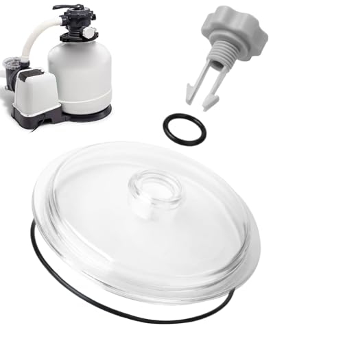 Foliendeckel - Filterdeckel für Pool, Filterkomponente | Ersatzteile mit dem einfachen Installationsset passend für die meisten Pools, Excluy von Genérico