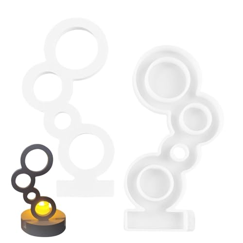 Form für Teelichthalter, Silikonform für Teelichthalter, Form für Kerzenhalter mit stapelbaren Blasen, Kerzenhalterform, Gipsform, Gießform Form für Teelichthalter, Silikonform für Teelichthalter, Form für Kerzenhalter mit stapelbaren Blasen, Kerzenhalterform, Gipsform, Gießform von Genérico