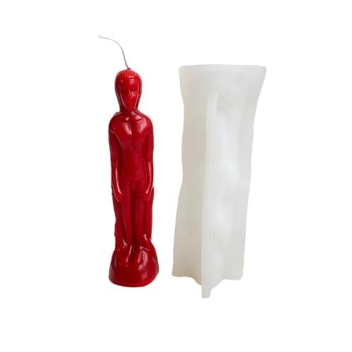 Form zur Herstellung von Kerzen in Form eines Mannes, Silikonform für Kunst mit weiblicher und männlicher Figur, zur Herstellung von Seifenformen für Tongips, Polymer für Fi Form zur Herstellung von Kerzen in Form eines Mannes, Silikonform für Kunst mit weiblicher und männlicher Figur, zur Herstellung von Seifenformen für Tongips, Polymer für Fi von Genérico