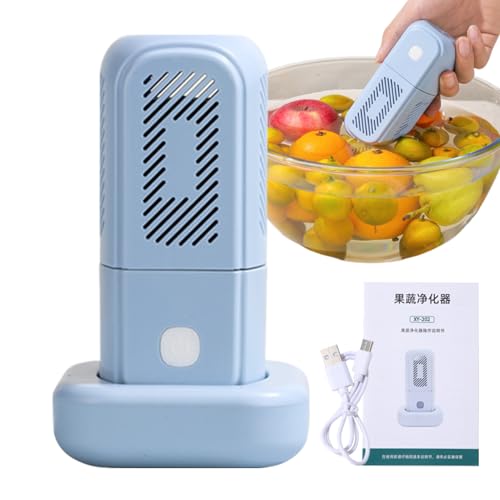 Fruchtwaschmaschine | Luftreiniger für Obst und , automatische Reinigung von Küchengeräten für den Haushalt, für die Reise zu Hause Fruchtwaschmaschine | Luftreiniger für Obst und , automatische Reinigung von Küchengeräten für den Haushalt, für die Reise zu Hause von Genérico