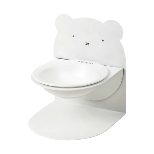 Für Katzen – aus Keramik mit langsamer Fütterung, auslaufsicher, rutschfester Teller | geneigt für kleine, mittelgroße und große Rassen, Kätzchen, Welpen, Diät Salz Für Katzen – aus Keramik mit langsamer Fütterung, auslaufsicher, rutschfester Teller | geneigt für kleine, mittelgroße und große Rassen, Kätzchen, Welpen, Diät Salz von Genérico