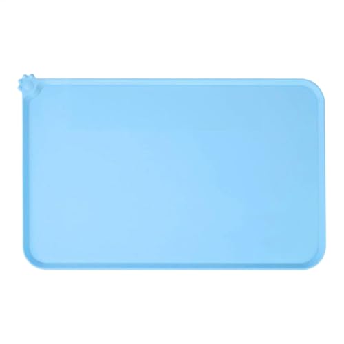 Futtermatte für Haustiere – Futtermatte für Hunde | Die Visionatoren der Tischdecken sind mit hohen Kanten geschützt, 47 x 30 cm von Genérico