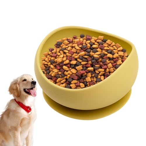 Futternapf aus Silikon | Futternapf für Welpen, reduziert die Ermüdung von Schnurrbärten | Teller mit Saugnäpfen, verhindert das Verschütten von nassen und trockenen Lebensmitteln für Welpen und Futternapf aus Silikon | Futternapf für Welpen, reduziert die Ermüdung von Schnurrbärten | Teller mit Saugnäpfen, verhindert das Verschütten von nassen und trockenen Lebensmitteln für Welpen und von Genérico