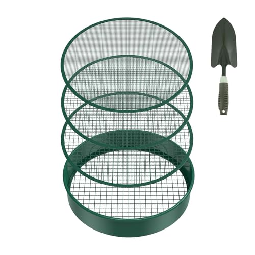 Garden Sohle, rund, für Gartenarbeit, Metallsieb aus Kompost, Gartenarbeit, Pflanzfilter mit Prinzipien für Anfänger mit Filternetz Garden Sohle, rund, für Gartenarbeit, Metallsieb aus Kompost, Gartenarbeit, Pflanzfilter mit Prinzipien für Anfänger mit Filternetz von Genérico