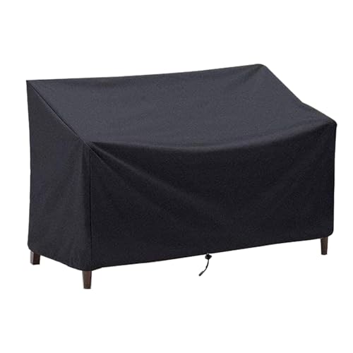 Gartenbankabdeckungen | Loveseat wasserdichte Gartenmöbelabdeckung aus robustem Oxford-Gewebe für Gartensofa, Terrassensitze und Stühle im Freien von Genérico