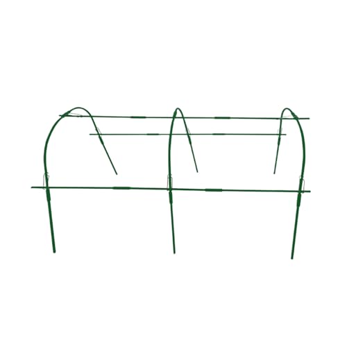 Gartenhoop - tragbarer Pflanztunnel | Greenhouse Support Hoop | Pflanztunnel aus Fiberglas | Winddichte Pflanztropfen für das Greenhouse O Hochbeet von Genérico