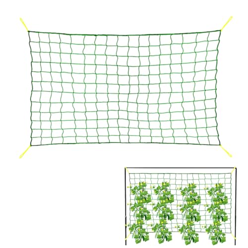 Gartennetz - Pflanzenstütznetz für den Außenbereich für Zäune, Wachstumsstützen für Tomaten, Gurken, Kürbis, Trauben und von Genérico