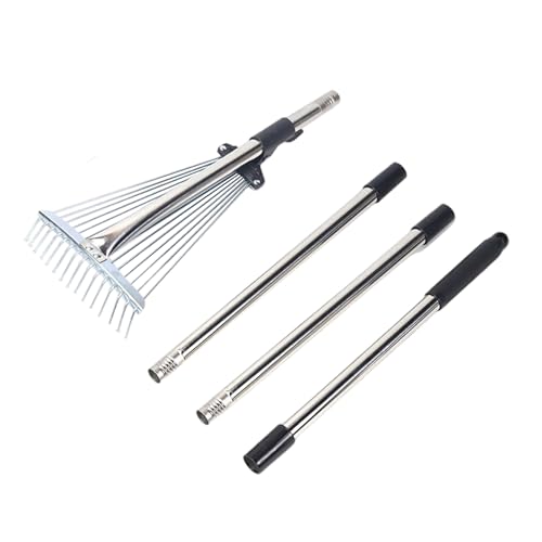 Gartenrake - Schwerlastrake | Gartenlaube | Handwerkzeuge mit 15 Wannen | Ergonomisches Rostfreies Werkzeug | Jar Zubehör Gartenrake - Schwerlastrake | Gartenlaube | Handwerkzeuge mit 15 Wannen | Ergonomisches Rostfreies Werkzeug | Jar Zubehör von Genérico