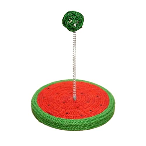 Gatty Interactive Kitty Ranging Pader - Niedliches Katzenkratzbrett | Spring Sisal Cat Ball Toy | Bodengriffe für den Möbelschutz für Wand, Sofa, Teppiche und Sofas von Genérico