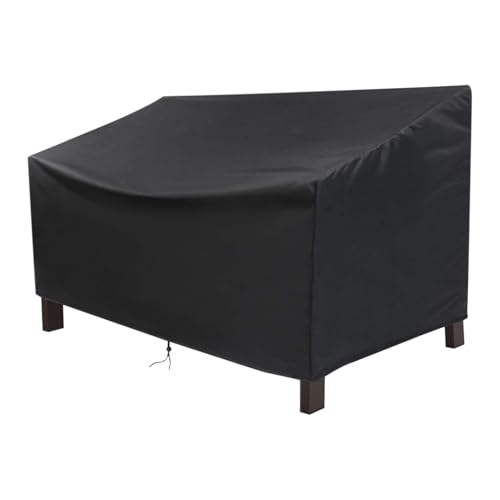 Genérico Abdeckung für Terrassensofas, Sonnenschutz, mit verstellbaren Riemen, wetterfeste Abdeckung für Balkon, Pool, Bank und stapelbare Stühle Genérico Abdeckung für Terrassensofas, Sonnenschutz, mit verstellbaren Riemen, wetterfeste Abdeckung für Balkon, Pool, Bank und stapelbare Stühle von Genérico