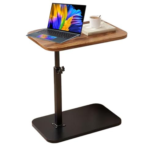 Genérico C des Tisches, um 360 Grad drehbar, höhenverstellbarer Tisch für den Sofa-Arm, kleine Sofaseite mit verstellbarer Höhe für kleine Räume von Genérico