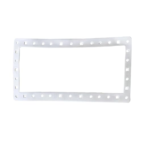 Genérico Dichtung für Skimmer – Ersatz für Frontplatte mit Schmetterlingsdichtung, doppelseitig, flexibel, zum Ersatz von automatischen Spa-Wandpaneelen im Freien von Genérico