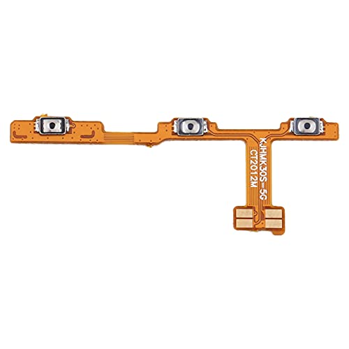 Generico Ersatzteil kompatibel mit Xiaomi MI 10T 5G / MI 10T Pro 5G Flat Flex Schaltung Interne Schaltung Switch Key Power-Taste Lautstärkeregler On Off Spare part von Generico