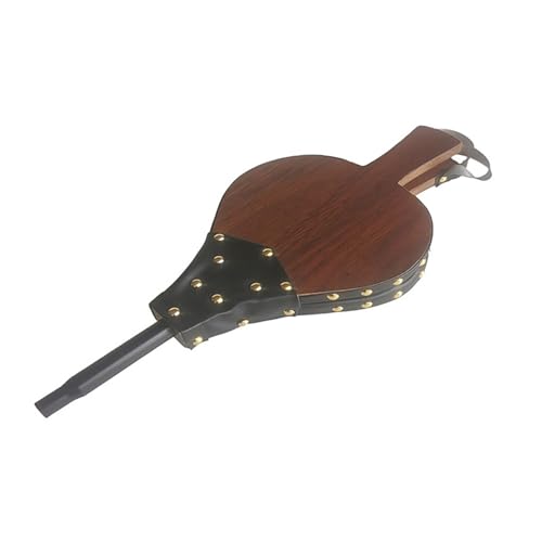Genérico Fireplace Blower – Bellows – Manueller Holz-Kochventilator | Tragbarer Grill-Luftblower | Hängbarer manueller Ventilator für Holzstove, Fireplace | Camping, Wandern, Picknick, Outdoor Cooking von Genérico
