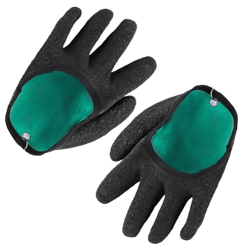 Genérico Fischhandschuhe – Zuverlässige Schnitthandschuhe für Lebensmittel | Schutzhandschuhe | Mandolinenhandschuhe zum Schneiden von Fleisch in der Küche, Oyster Shucking | Handschuhe mit Daumen von Genérico