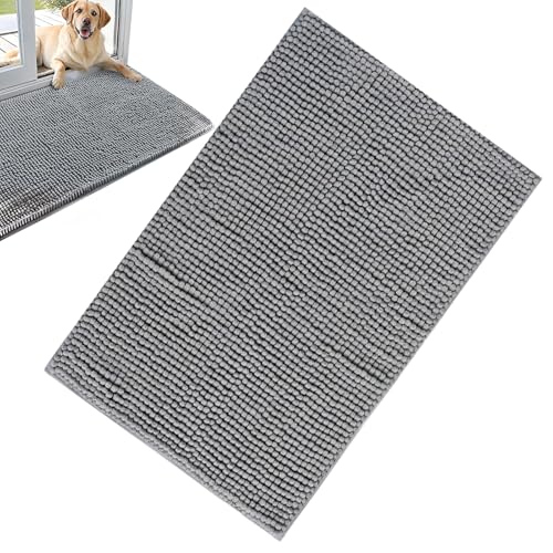 Genérico Fußmatte für Hunde mit schlammigen Beinen, saugfähig, Fußmatte und Teppich für Haustiere, absorbiert Feuchtigkeit und Schmutz, für Eingang, Küche, Bad, Schlafzimmer, Außenbereich Genérico Fußmatte für Hunde mit schlammigen Beinen, saugfähig, Fußmatte und Teppich für Haustiere, absorbiert Feuchtigkeit und Schmutz, für Eingang, Küche, Bad, Schlafzimmer, Außenbereich von Genérico