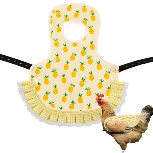Genérico Hühnerweste mit Hühnerschutz, Stuhl | Vogelschutzjacke für Kleidung gegen den Rücken, Federschutz, passend für kleine Größe M Genérico Hühnerweste mit Hühnerschutz, Stuhl | Vogelschutzjacke für Kleidung gegen den Rücken, Federschutz, passend für kleine Größe M von Genérico