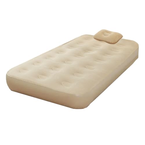Genérico Inflating Guest Bed Luftmatratze, aufblasbares Doppelbett mit eingebauter Pumpe, automatisches Selbstaufpumpen, faltbares Luftbett für Wandern, Zuhause, Reisen von Genérico