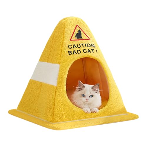 Genérico Katzenbett – Katzenbetten mit rutschfestem Boden | Haustierhaus zum Wärmen für das Haus | Kuscheltier zum Schlafen für Katzenwelpen | CAM Genérico Katzenbett – Katzenbetten mit rutschfestem Boden | Haustierhaus zum Wärmen für das Haus | Kuscheltier zum Schlafen für Katzenwelpen | CAM von Genérico