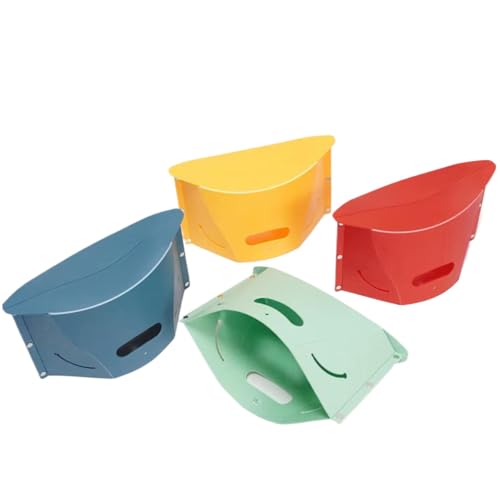 Genérico Klapphocker, Campingstuhl, faltbar, 4 Stück, tragbar, Taschengröße, für den Innenbereich, wasserdichte Möbel für Familientreffen zum Wandern, Angeln Genérico Klapphocker, Campingstuhl, faltbar, 4 Stück, tragbar, Taschengröße, für den Innenbereich, wasserdichte Möbel für Familientreffen zum Wandern, Angeln von Genérico