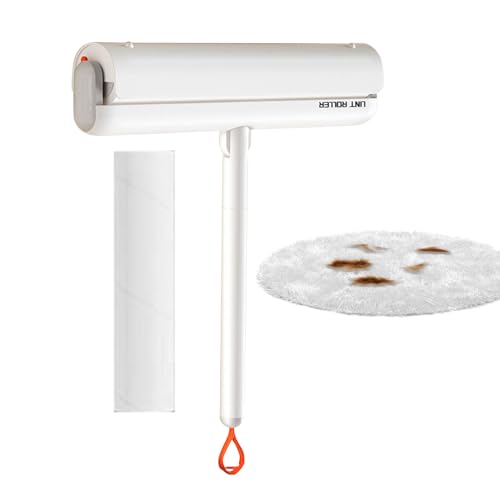 Genérico Kleberoller: 180 Grad, faltbar, extra fusselfrei, Reinigungszubehör mit Nachfüllpack für Katzen, Stoffmatten für Hunde Genérico Kleberoller: 180 Grad, faltbar, extra fusselfrei, Reinigungszubehör mit Nachfüllpack für Katzen, Stoffmatten für Hunde von Genérico