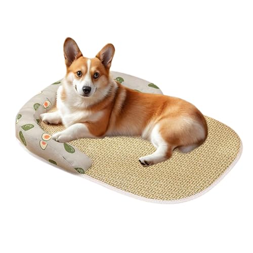 Genérico Kühlmatte für Hunde, Kühldecke für Bett und Haustierkäfig, Kühlmatte für Haustiere, Zubehör für warmes Wetter, Auto, Wohnzimmer, Balkon, Rasen von Genérico