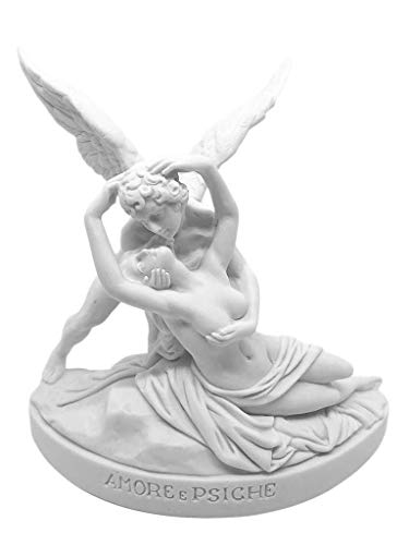 Generico Liebe und Psyse: Nachbildung der berühmten Statue von Antonio Canova, Höhe 13 cm. von Generico