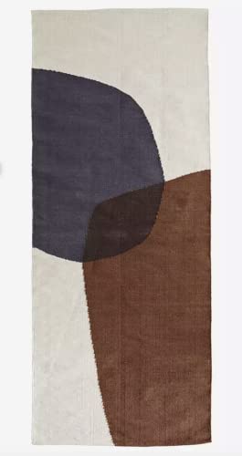 Generico MADAM STOLTZ Teppich/Tischläufer aus handgeflochtener Baumwolle, 70 x 200 cm von Generico