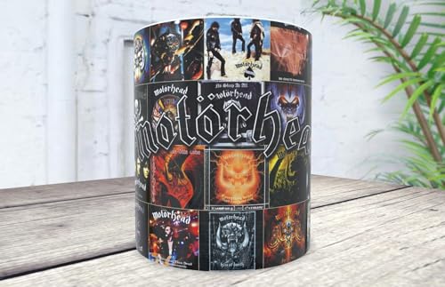 Genérico Motörhead Discs Tasse - Ideal zum Verschenken an jeden Liebhaber des guten Heavy Metals von Genérico