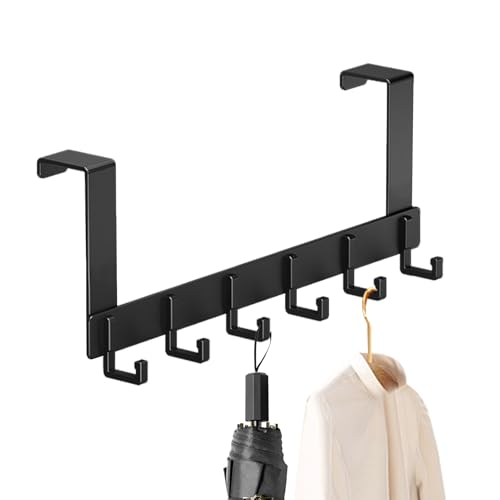 Genérico Over Door Hanger, Punch - Over Door Hanger | Strong Bearing Towel Rack Hangers for Living Room, Children's Room, Bedroom and Front Door von Genérico